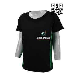 T645 訂造拼色T恤 來樣訂造T恤 小童 中童教育機構T恤 度身訂造T恤 T恤供應商      黑色 T645 訂造拼色T恤 來樣訂造T恤 小童 中童教育機構T恤 度身訂造T恤 T恤供應商      黑色